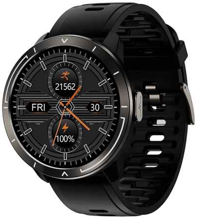 Часы Smart Watch M18plus GARSline черные (ремешок черный)