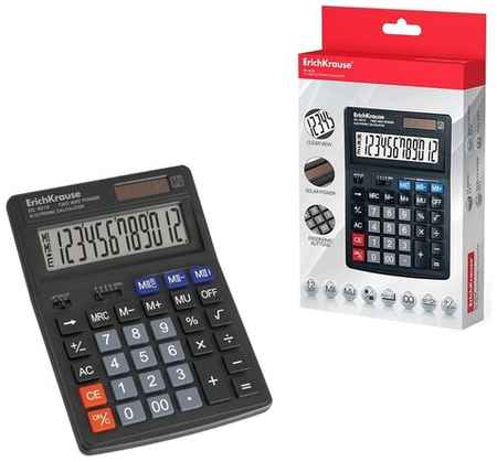 Калькулятор ErichKrause® DC-4512 12 разряд двойное питание