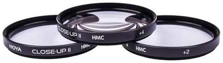 Комплект светофильтров Hoya Close-Up Set (+1+2+4) 55mm, макролинза 19848727776667