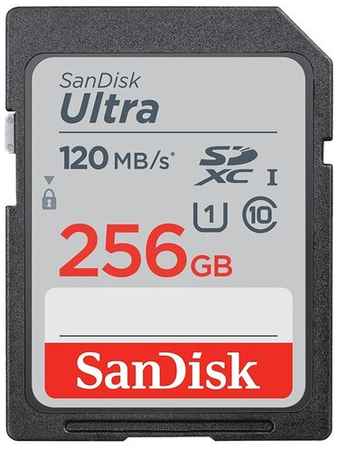 Карта памяти 256Gb - SanDisk Ultra SDXC Class 10 UHS-I SDSDUN4-256G-GN6IN (Оригинальная!) 19848727789855