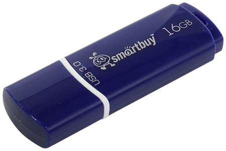SMARTBUY Флеш-диск 16 gb smartbuy crown usb 3.0, синий, sb16gbcrw-bl 19848733420439