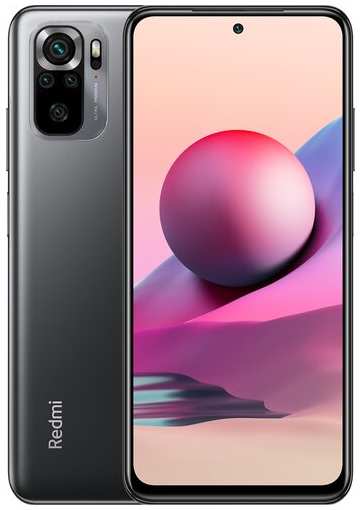 Смартфон Xiaomi Redmi Note 10S 6/128 ГБ Global, Dual nano SIM, серый оникс 19848738011972