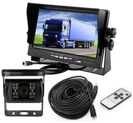 Carsmile Парковочный авто-монитор TFT-LCD с камерой 12V/24V для грузовиков, автобусов, спецтехники, сельхозтехники (1 камера) 19848745018810
