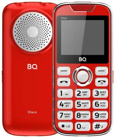 BQ 2005 Disco, 2 SIM, красный 19848755280794