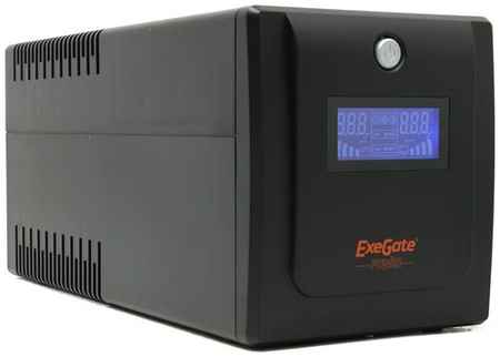 Источник бесперебойного питания Exegate SpecialPro Smart LLB-1000. LCD. AVR. EURO. RJ. USB EP212519RUS 1000VA/650W, LCD, AVR, 4 евророзетки, RJ45/11, USB 19848756047916