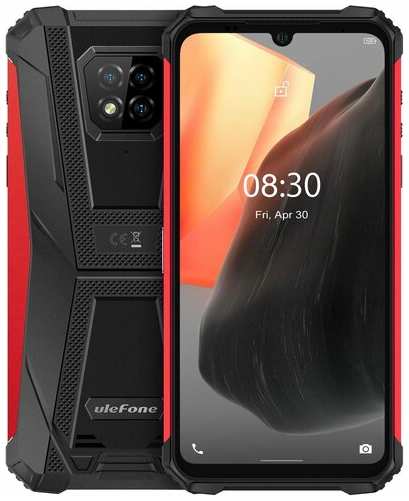Смартфон Ulefone Armor 8 Pro 8/128 ГБ, Dual nano SIM, черный/красный 19848756087393