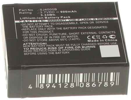 Аккумуляторная батарея iBatt 900mAh для Eken, Sjcam PG1050, SJ4000B 19848756701660