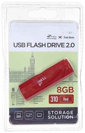 USB Flash Drive 8Gb - OltraMax 310 OM-8GB-310-Red 19848756808865