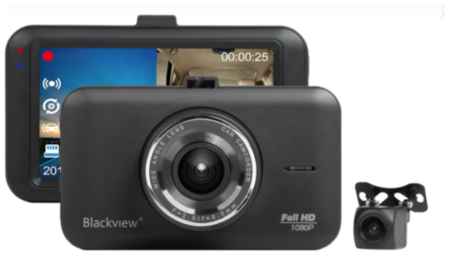 Автомобильный видеорегистратор с двумя камерами Blackview R8 DUAL SONY STARVIS с тыловой камерой и функцией парковочный мониторинг 19848757443192