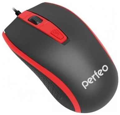 Мышь Perfeo PF-383-OP-B/RD Profil чёрно-красная 19848757611405