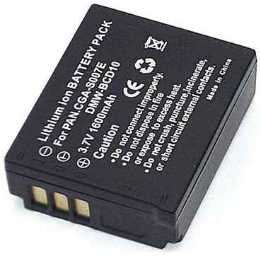 OEM Аккумуляторная батарея для фотоаппарата Panasonic Lumix DMC (CGA-S007) 3,7V 1600mAh