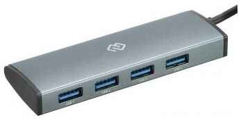 USB-хаб Digma HUB-4U3.0-UC-G grey 19848774321967