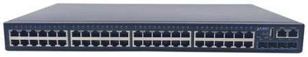 Коммутатор PLANET SGS-6341-48T4X (Layer 3 48-Port 10/100/1000T + 4-Port 10G SFP+ Stackable Managed Gigabit Switch) 19848775430259
