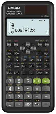 Калькулятор Casio инженерный, 417 функций, двойное питание, 162х80 мм, сертифицирован для ЕГЭ (FX-991ESPLUS-SB) 19848786435188