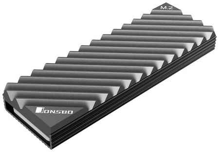 Радиатор для SSD Jonsbo M.2-3, серый 19848794281074