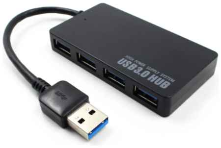 ОПМИР USB разветвитель 3.0 HUB 4 ports, черный 19848795749573