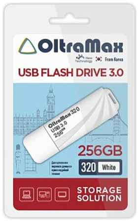 USB Flash Drive 256Gb - OltraMax 320 3.0 OM-256GB-320-White 19848796103843