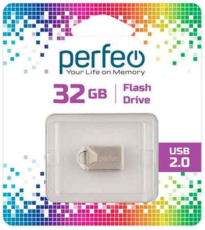 USB Flash Drive 32Gb - Perfeo M10 Metal Series PF-M10MS032
