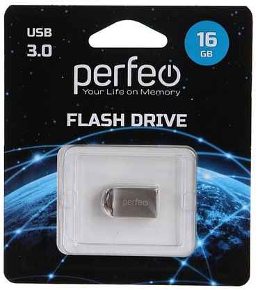 USB Flash Drive 16Gb - Perfeo USB 3.0 M11 Metal Series PF-M11MS016 19848796106131
