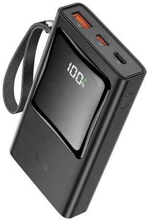 Внешний аккумулятор Hoco Q4, 10000 мАч, USB, USB-C, Lightning, 3А, PD 20W + QC3.0, черный 19848796990221