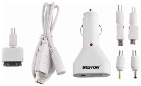 Блок питания BESTON BST-M25 (автомобильный, USB 5 В, 2 A и 9 В, 2 A)