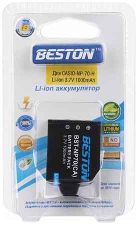 Аккумулятор BESTON для фотоаппаратов CASIO BST-NP70H, 3.7 В, 1000 мАч