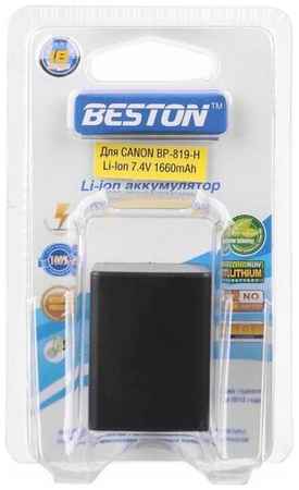 Аккумулятор BESTON для видеокамер Canon BST-BP819H (BP809H, BP827H), 7.4 В, 1660 мАч 19848797673380