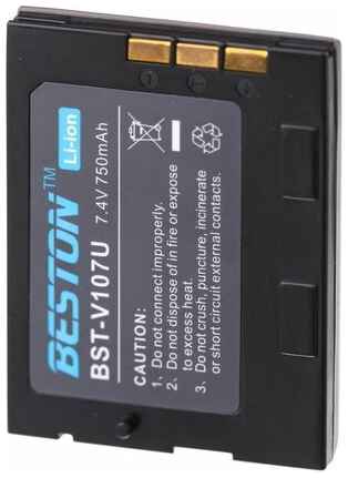 Аккумулятор BESTON для видеокамер JVC BST-BN-V107U (BN-V114U), 7.4 В, 750 мАч