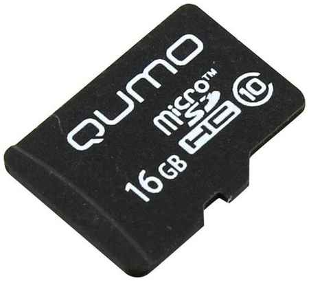 Карта памяти Micro SDHC 16Gb class 10 QUMO QM16GMICSDHC10NA