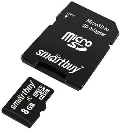Карта памяти SmartBuy microSDHC 8 GB 19848798115022