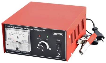 Зарядное устройство SKYWAY S03801001 красный/черный 19848804132636