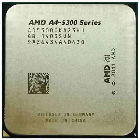 Процессор AMD A4-5300 FM2, 2 x 3400 МГц, OEM 19848809693319