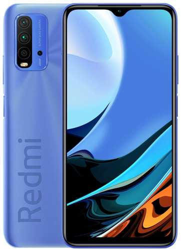 Смартфон Xiaomi Redmi 9T 4/128 ГБ RU, Dual nano SIM, синие сумерки