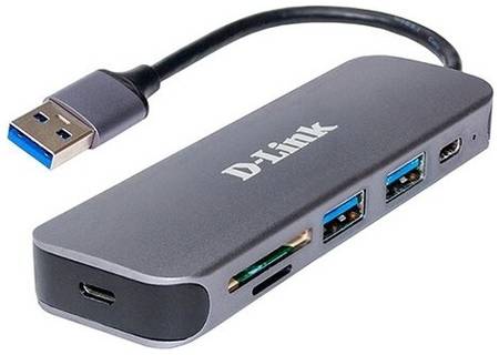 USB-концентратор D-Link DUB-1325, разъемов: 2