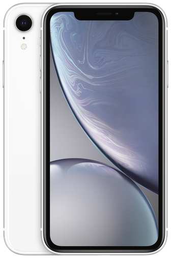 Смартфон Apple iPhone Xr 128 ГБ RU, nano SIM+eSIM, белый 19848840622965