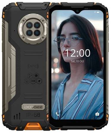 Смартфон DOOGEE S96 Pro, огненно-оранжевый