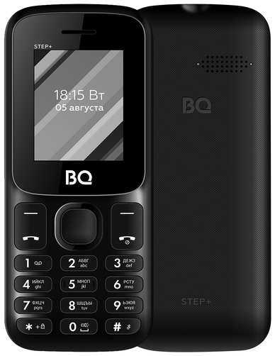 Телефон BQ 1848 Step+ без З\У, 2 SIM, черный 19848848843826