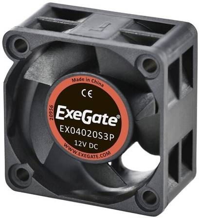 Вентилятор для корпуса ExeGate Mirage 40x20S, черный 19848852712920