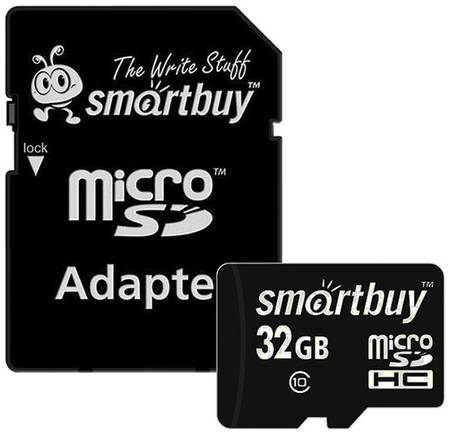 Карта памяти Smartbuy Micro SD 32 Гб 19848854453589