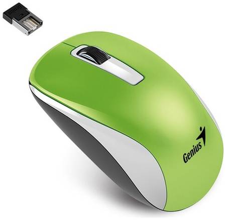 Беспроводная мышь Genius NX-7010, зеленый 19848855266383