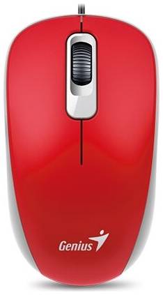 Мышь Genius DX-110, красный 19848858544805