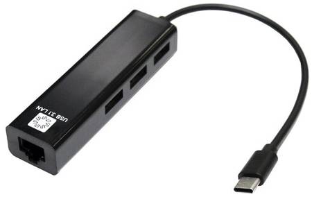 USB-концентратор 5bites UA3C-45-09BK, разъемов: 3, 10 см, черный 19848864155973