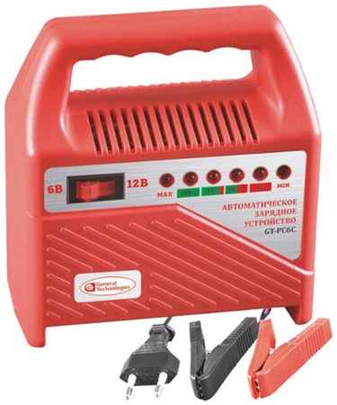 Зарядное устройство General Technologies GT-PC6C красный 19848868814843