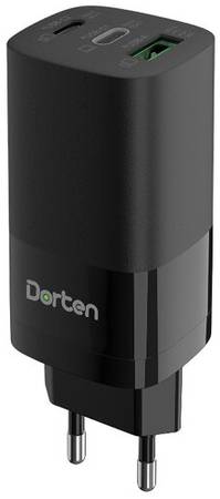 СЗУ Dorten 3-Port USB Smart ID 65W GaN Power Adapter