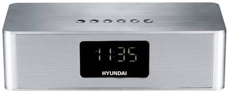 Радиобудильник Hyundai H-RCL360 белый LCD подсв: белая часы: цифровые FM