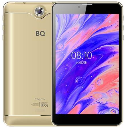 7″ Планшет BQ 7000G Charm/t (2019), 1/16 ГБ, Wi-Fi + Cellular, Android 10 Go Edition, золотистый 19848895088633