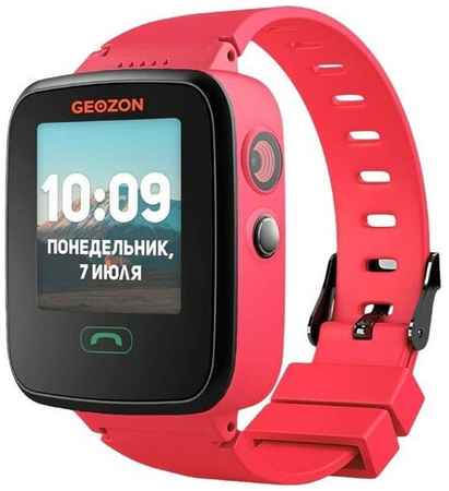 Детские смарт-часы Geozon Aqua G-W04PNK, 1.44″, IPS, SIM, камера, GPS, 600 мАч, розовые 19848901254901