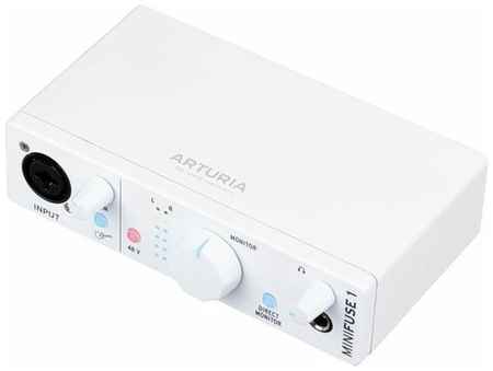 Внешняя звуковая карта с USB Arturia MiniFuse 1 White 19848903048536