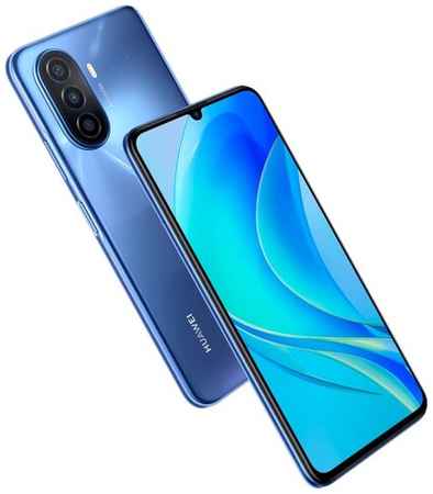 Смартфон HUAWEI Nova Y70 4/128 ГБ RU, Dual nano SIM, голубой кристалл 19848903318060
