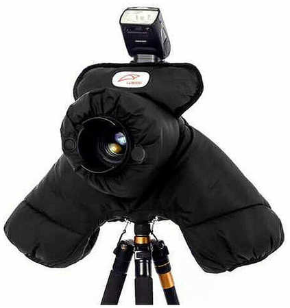Чехол для фотокамеры от снега SAFROTTO (перо) (черный) S 19848903341374